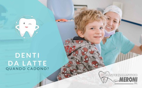 Caduta dei denti da latte: tutto quello che bisogna sapere per essere preparati. Polispecialistico Meroni Cantù