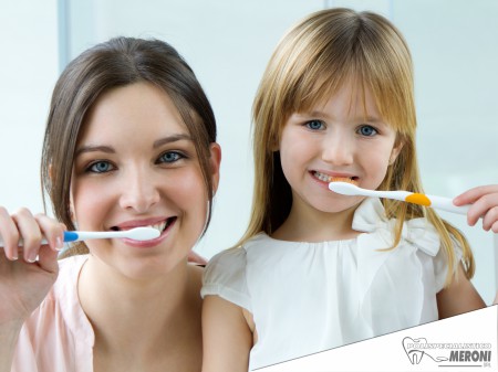 Igiene dentale e prevenzione orale bambini studio dentistico Polispecialistico Meroni