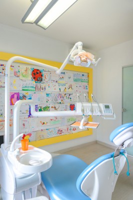 Sala odontoiatria infantile studio dentista Como Polispecialistico Meroni